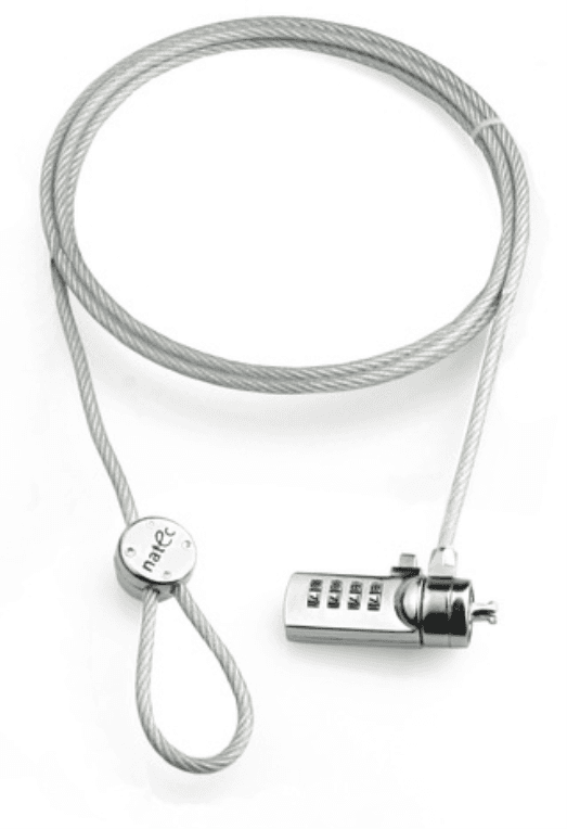 NATEC LOBSTER CODE cable antirrobo Metálico 1,8 m