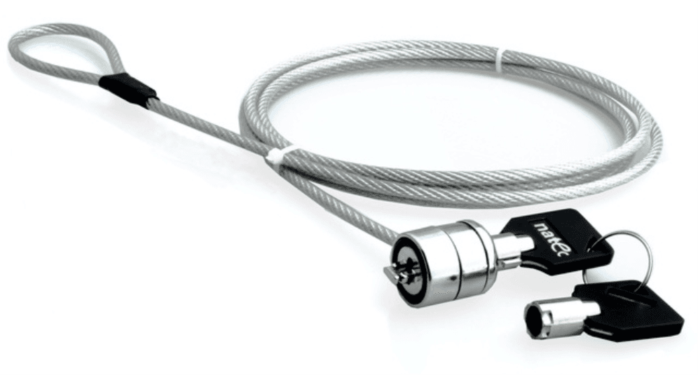 NATEC LOBSTER KEY cable antirrobo Metálico 1,8 m