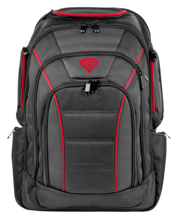 GENESIS Pallad 500 maletines para portátil 43,9 cm (17.3") Funda tipo mochila Negro