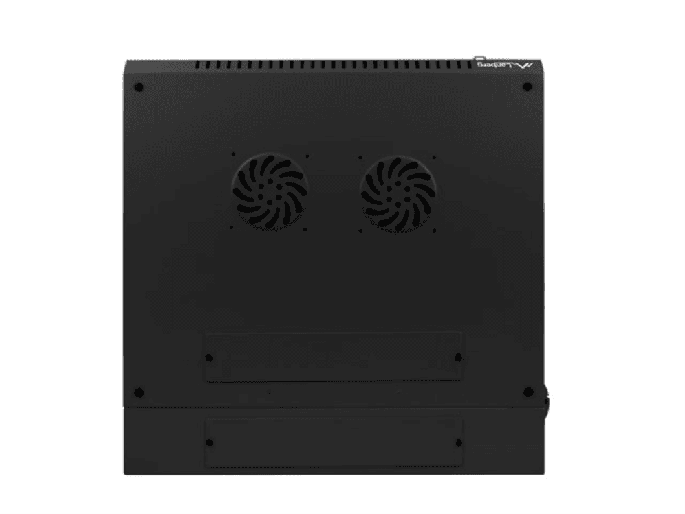 Lanberg WF02-6609-10B armario rack 9U Bastidor de pared Negro