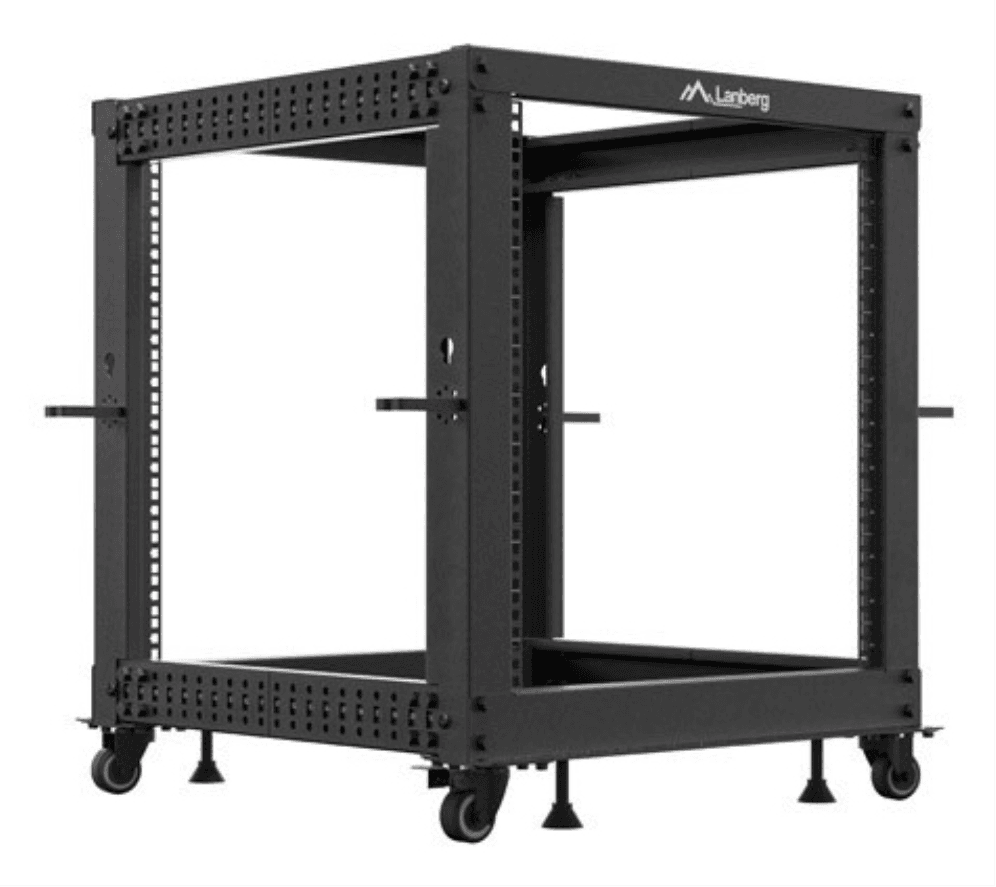 Lanberg OR01-6112-B armario rack 12U Rack o bastidor independiente Negro