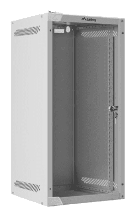 Lanberg WF10-2312-10S armario rack 12U Bastidor de pared Gris