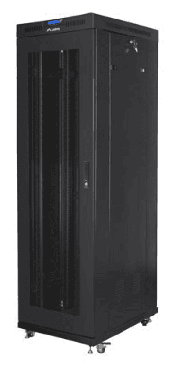 Lanberg FF01-6042-23BL armario rack 42U Rack o bastidor independiente Negro