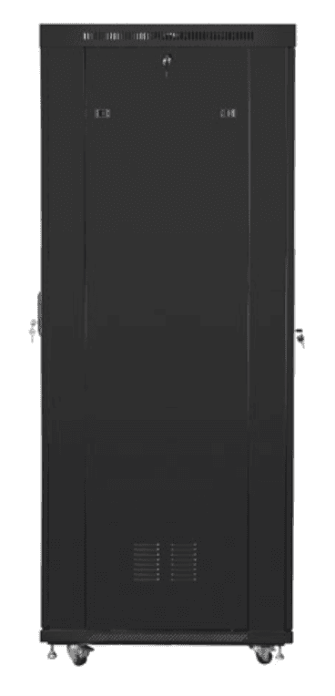Lanberg FF01-8027-23BL armario rack 27U Rack o bastidor independiente Negro