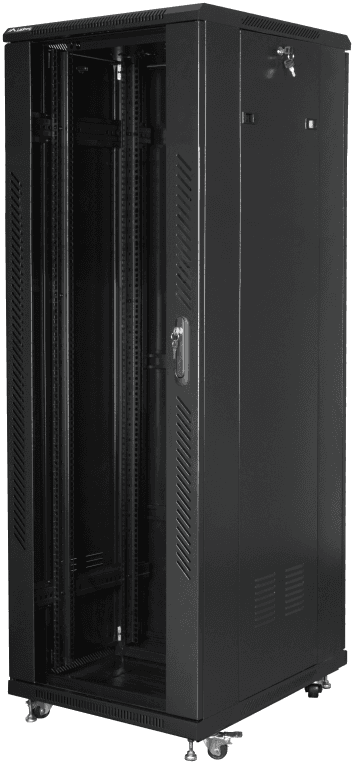 Lanberg FF01-6837-12B armario rack 37U Rack o bastidor independiente Negro