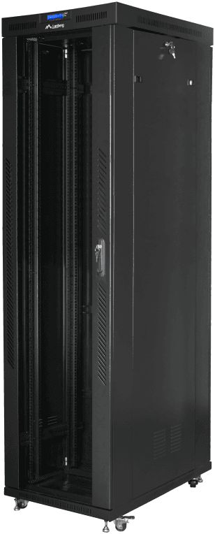 Lanberg FF01-8047-12B armario rack 47U Rack o bastidor independiente Negro