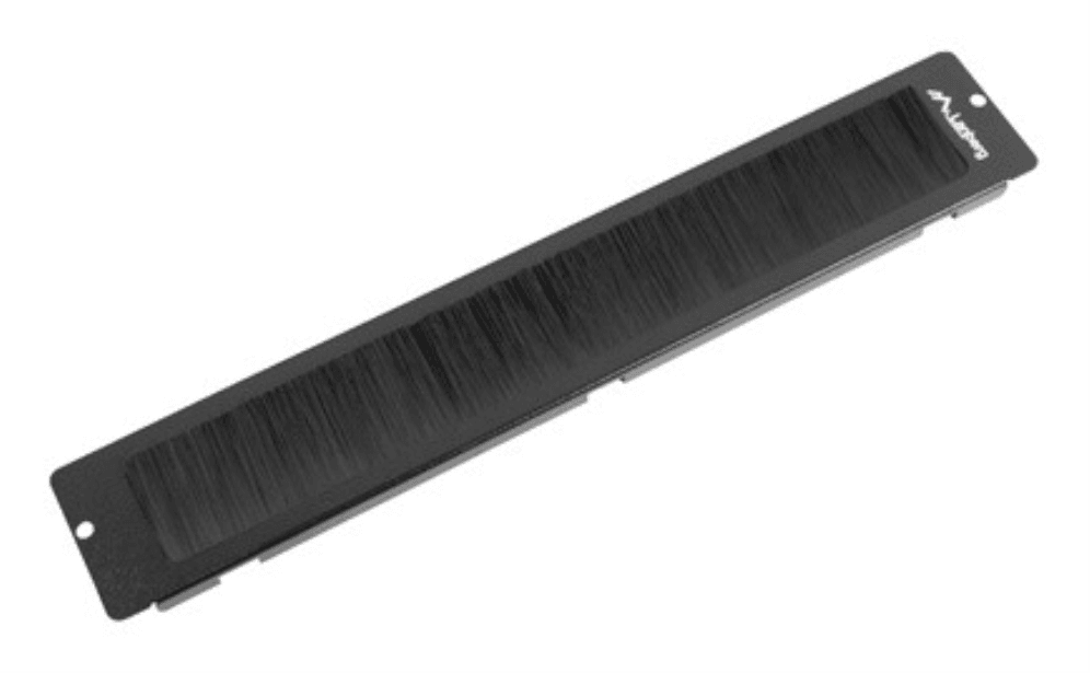 Lanberg AK-1105-B accesorio de bastidor Panel pasacables con cepillo
