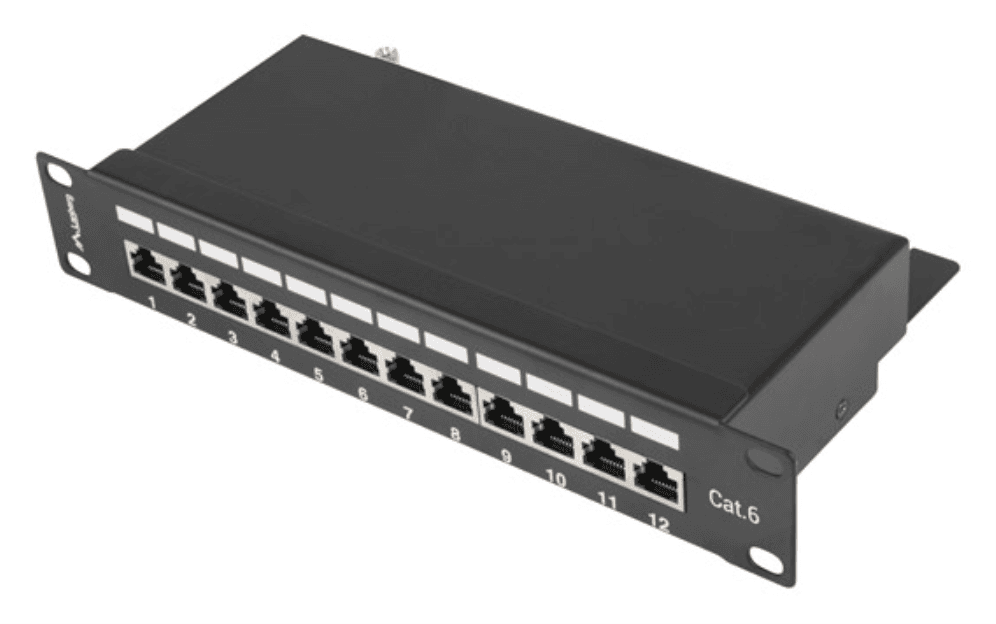 Lanberg PPF6-9012-B panel de parcheo