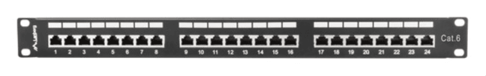 Lanberg PPS6-1024-B panel de parcheo 1U