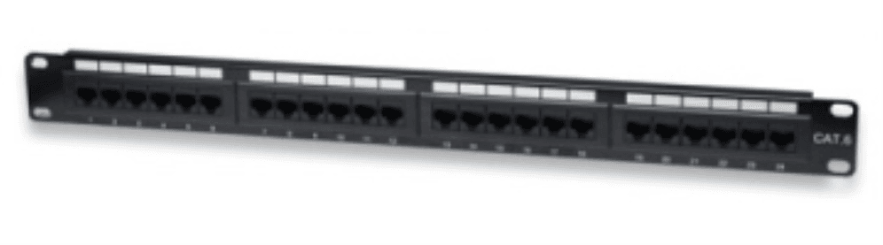 WP WPC-PAN-6U-24 panel de parcheo 1U