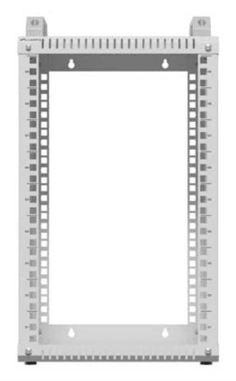 Lanberg OR10-2309-S armario rack 9U Bastidor para instalación en suelo Gris