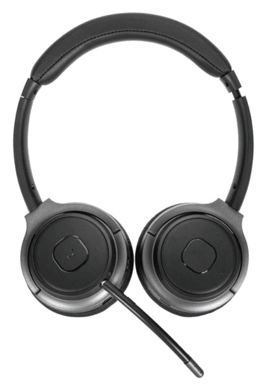 Targus AEH104GL auricular y casco Auriculares Inalámbrico y alámbrico Diadema Llamadas/Música USB Tipo C Bluetooth Negro