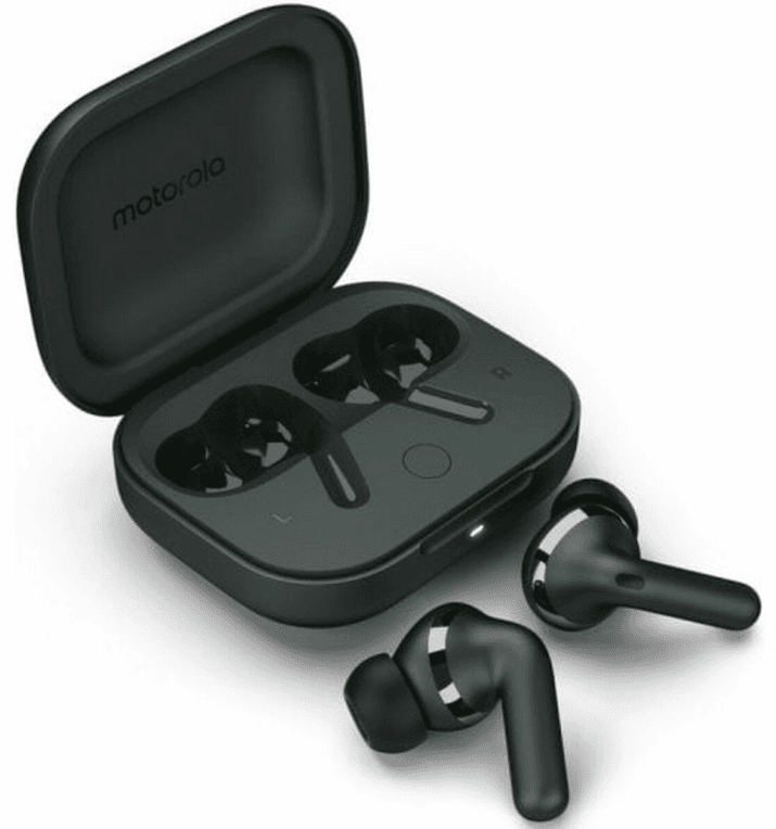 Motorola Moto Buds+ Auriculares Inalámbrico Dentro de oído Llamadas/Música/Deporte/Uso diario Bluetooth Gris