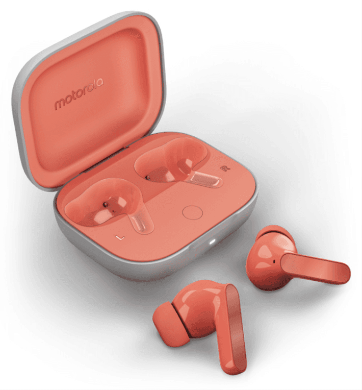 Motorola Moto Buds Auriculares Inalámbrico Dentro de oído Llamadas/Música/Deporte/Uso diario Bluetooth Coral