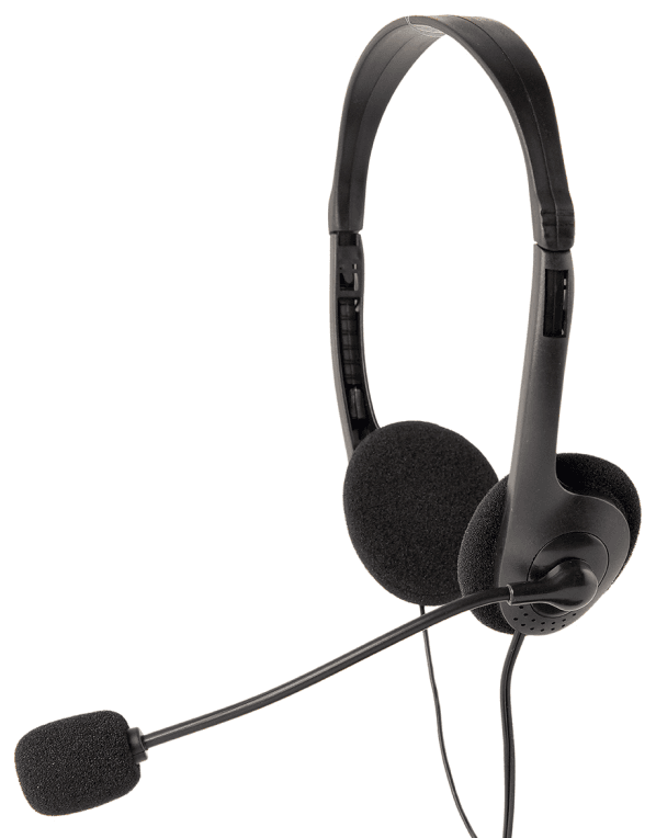 Gembird MHS-123 auricular y casco Auriculares Alámbrico Diadema Llamadas/Música Negro