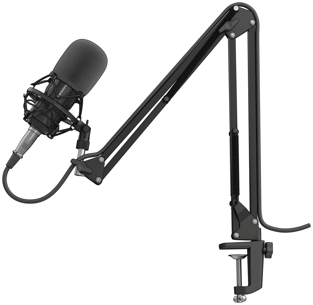 GENESIS Radium 300 XLR Negro Micrófono de estudio