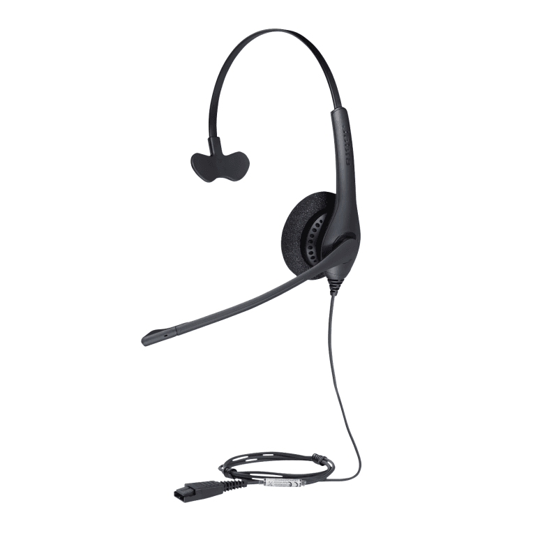 Jabra Biz 1500 Auriculares Alámbrico Diadema Oficina/Centro de llamadas Bluetooth Negro
