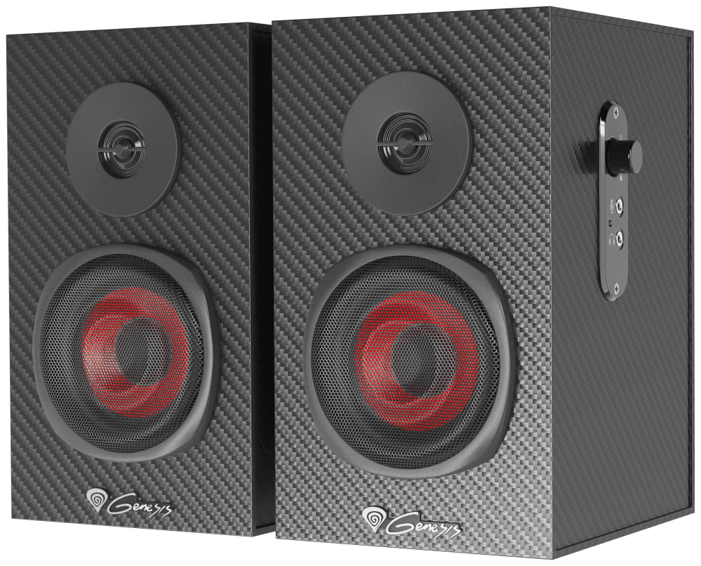 GENESIS Helium 200 De 1 vía Negro, Rojo Alámbrico 20 W