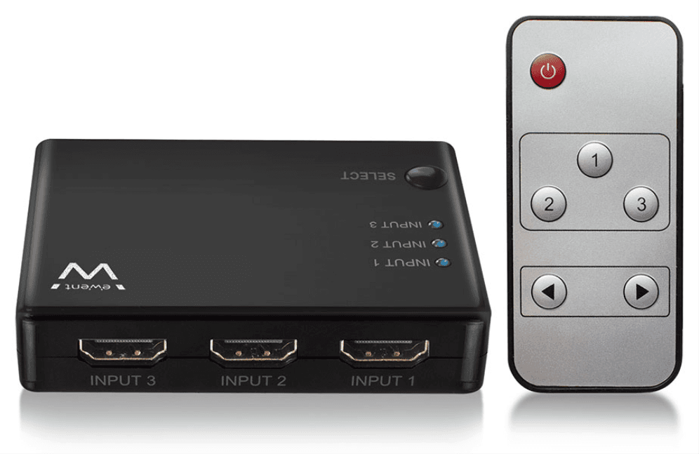 Ewent EW3730 interruptor de video HDMI