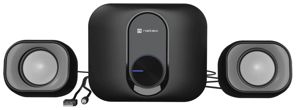 NATEC NGL-2111 sistema de audio para el hogar Minicadena de música para uso doméstico 3 W Negro