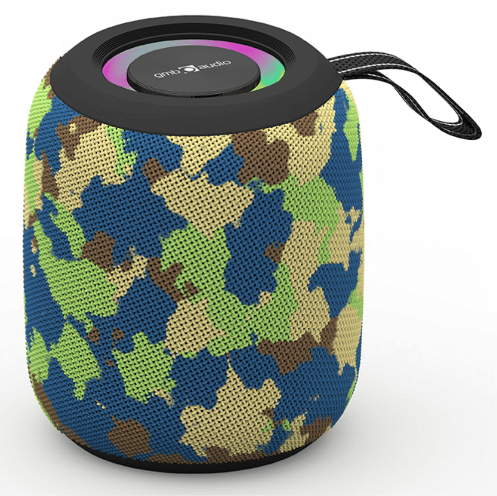 Gembird GMB Audio SPK-BT-LED-05-CM altavoz portátil o de fiesta Altavoz monofónico portátil Camuflaje 8 W