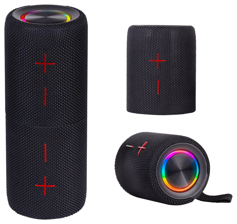 Trevi XR 8A44 DOUBLE Altavoz portátil estéreo Negro 20 W