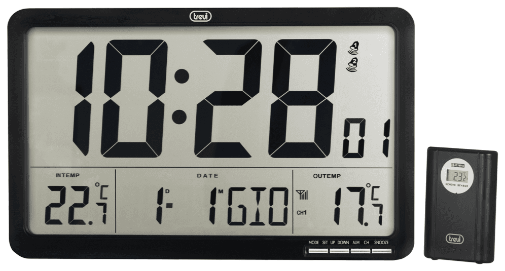 Trevi OM 3560 RC Negro LCD Batería
