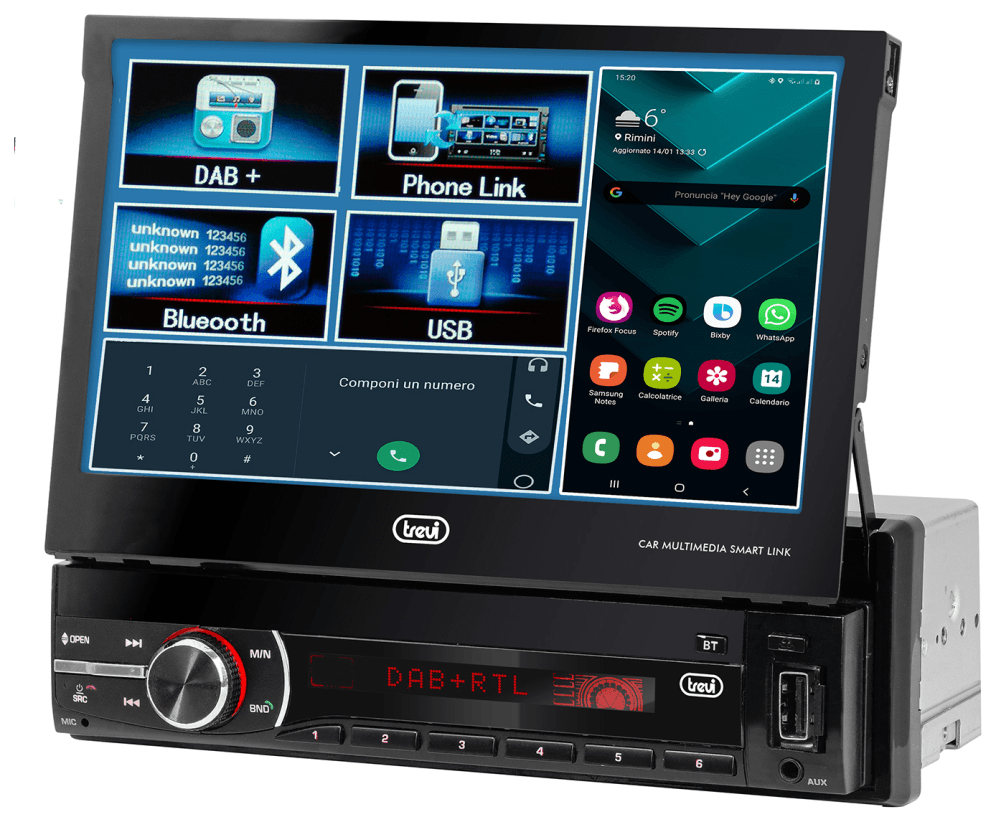 Trevi MDV 6380 DAB Negro 200 W