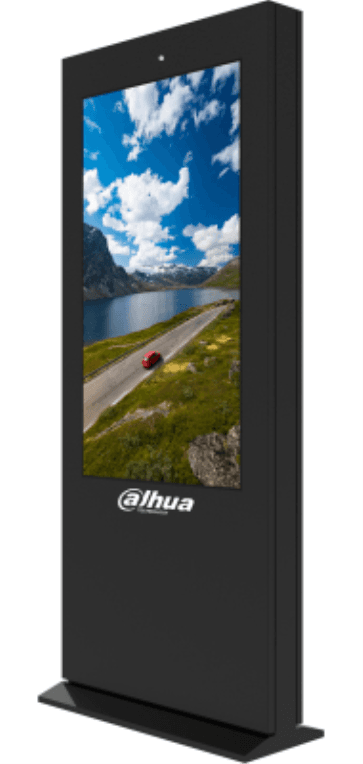 Dahua Technology LDV55-EAO400L Diseño de tótem 139,7 cm (55") LCD 2500 cd / m² 4K Ultra HD Negro Procesador incorporado Android 11 24/7
