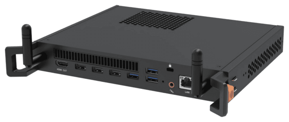 MAXHUB MT71F PCs/estación de trabajo Intel® Core™ i7 i7-12650H 16 GB DDR4-SDRAM 256 GB SSD Windows 11 Pro Mini PC Negro