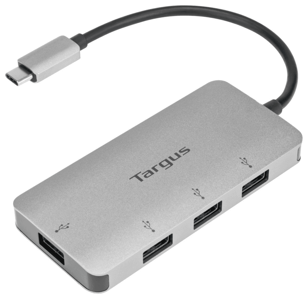 Targus ACH226EU hub de interfaz USB 3.2 Gen 1 (3.1 Gen 1) Type-C 5000 Mbit/s Plata