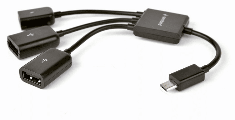 Gembird UHB-OTG-02 hub de interfaz USB 2.0 Micro-B