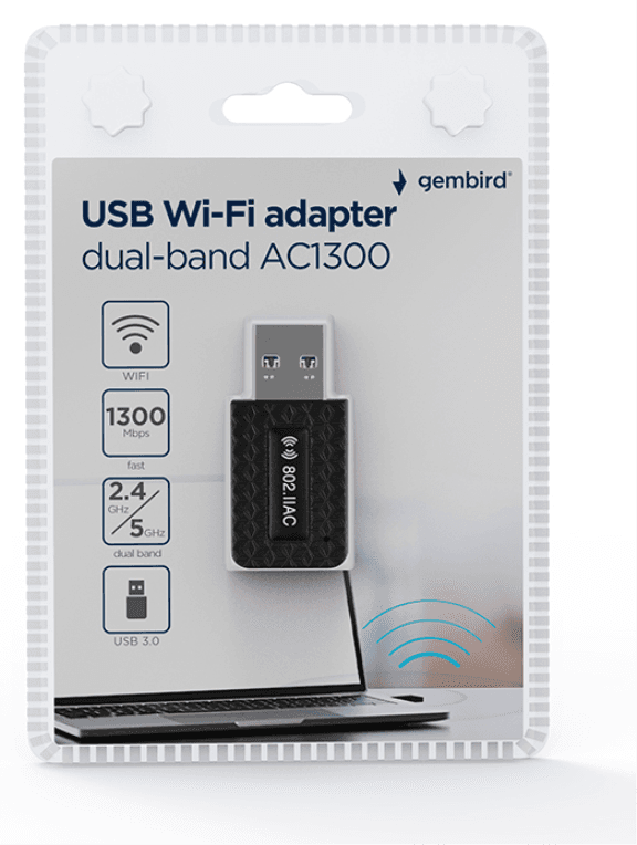 Gembird AC1300 WLAN 867 Mbit/s