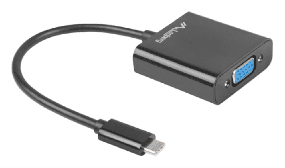 Lanberg AD-UC-VG-01 Adaptador gráfico USB 1920 x 1200 Pixeles Negro