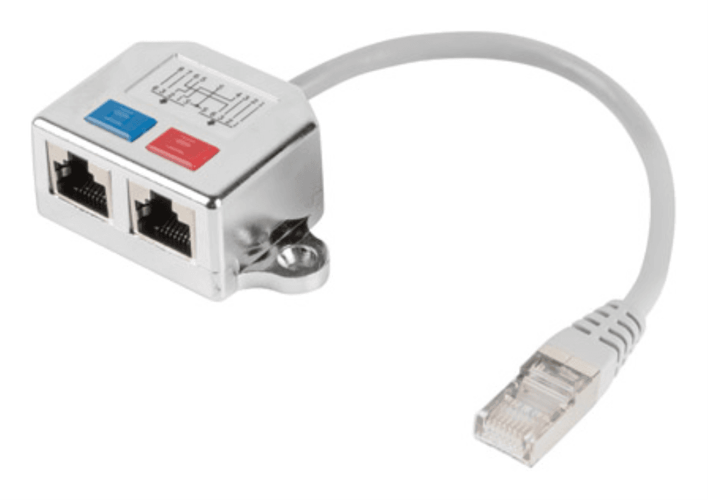 Lanberg AD-0026-S divisor de red Plata