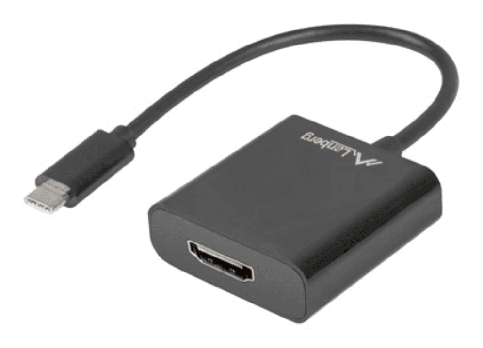 Lanberg AD-UC-HD-01 Adaptador gráfico USB 1920 x 1200 Pixeles Negro