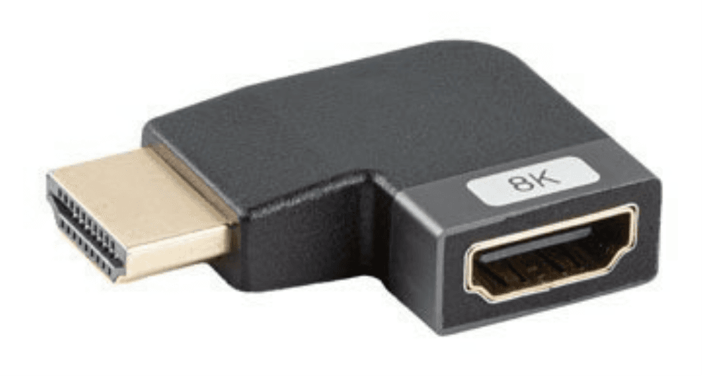 Lanberg AD-HDMI-09 adaptador de cable de vídeo HDMI tipo A (Estándar) Negro, Plata