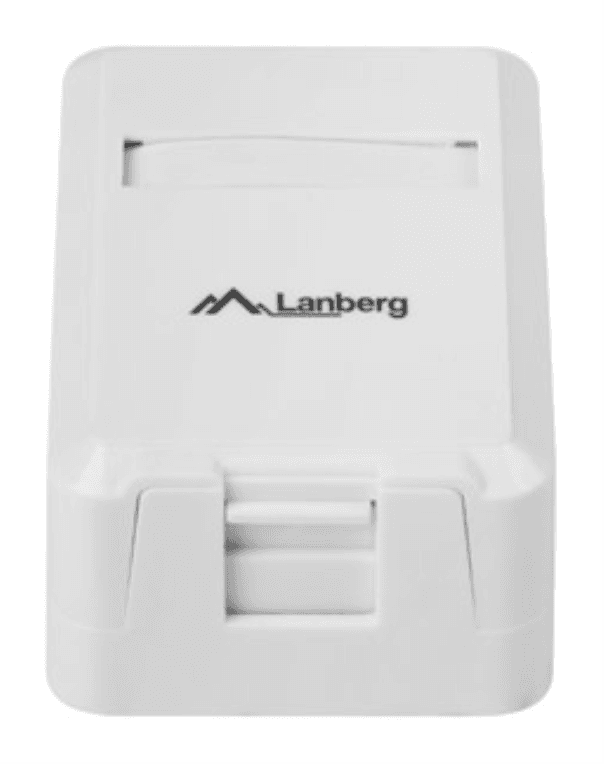 Lanberg OK1-0001-W caja de conexiones de red Cat6 Blanco