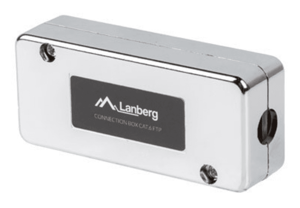 Lanberg PLC-6SL1-S caja de conexiones de red Cat6 Plata