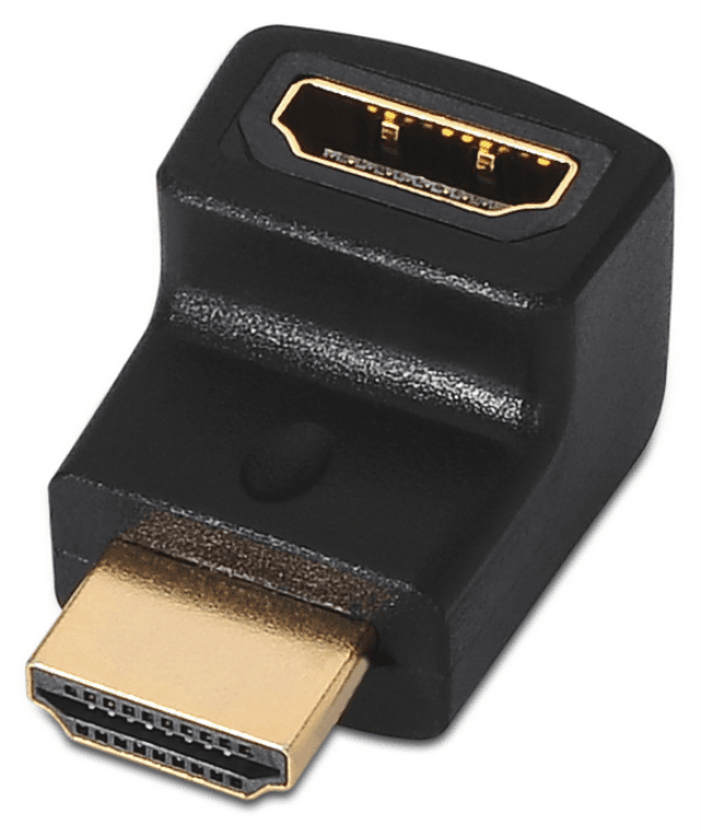 AISENS A121-0124 cambiador de género para cable HDMI Negro