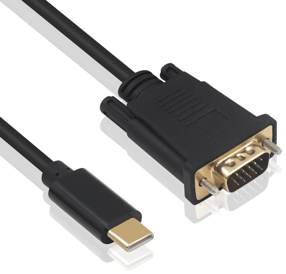 Ewent EC1052 adaptador de cable de vídeo 1,8 m USB Tipo C VGA (D-Sub)