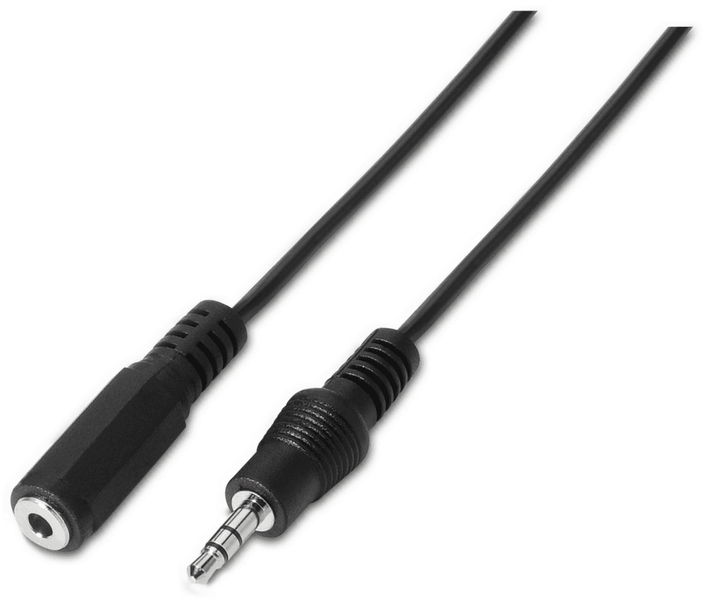 AISENS A128-0145 cable de audio 1,5 m 3,5mm Negro