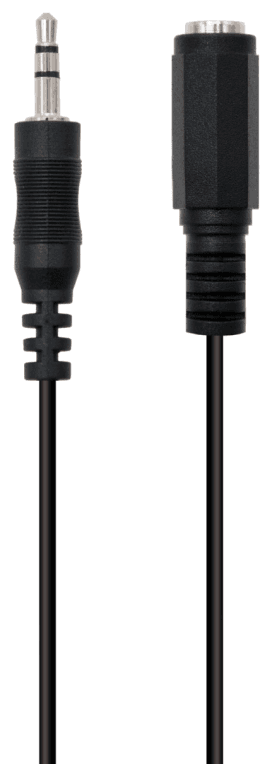 Ewent EC1652 cable de audio 5 m 3,5mm Negro