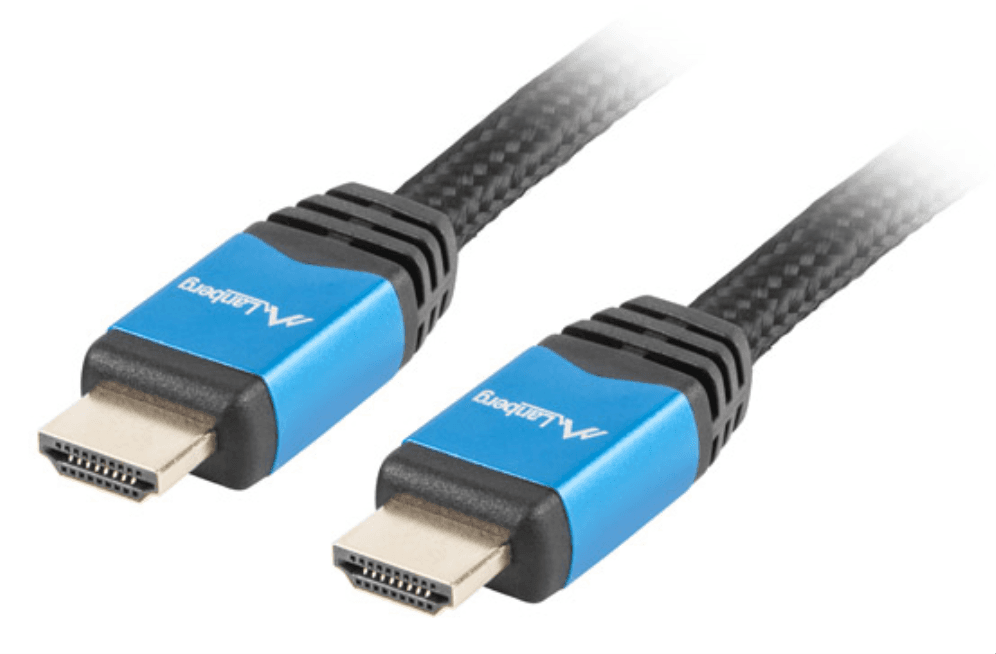 Lanberg CA-HDMI-20CU-0010-BL cable HDMI 1 m HDMI tipo A (Estándar) Negro
