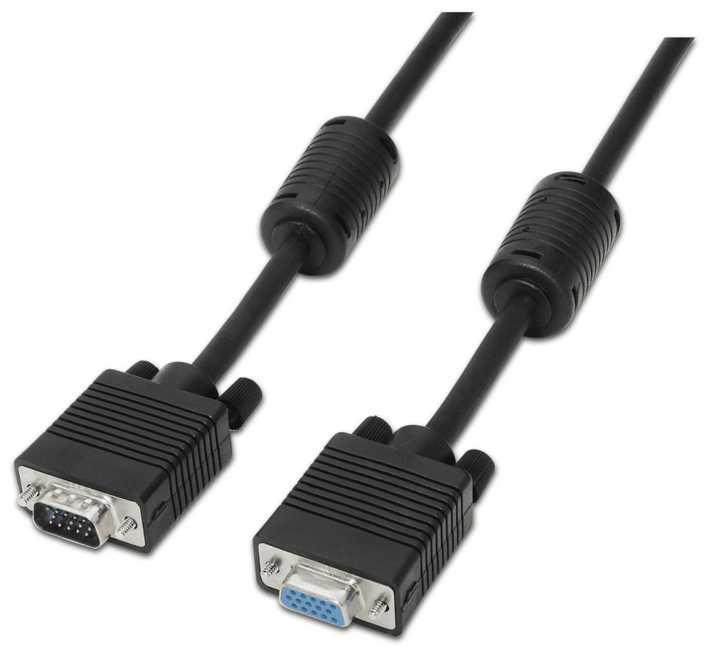 AISENS A113-0079 cable VGA 3 m VGA (D-Sub) Negro