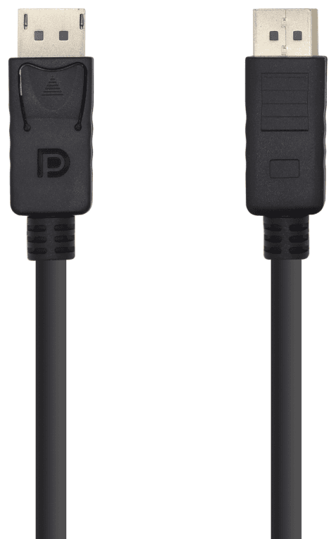 AISENS Cable Displayport V1.2 4K@60HZ, DP/M-DP/M, Negro, 5.0m