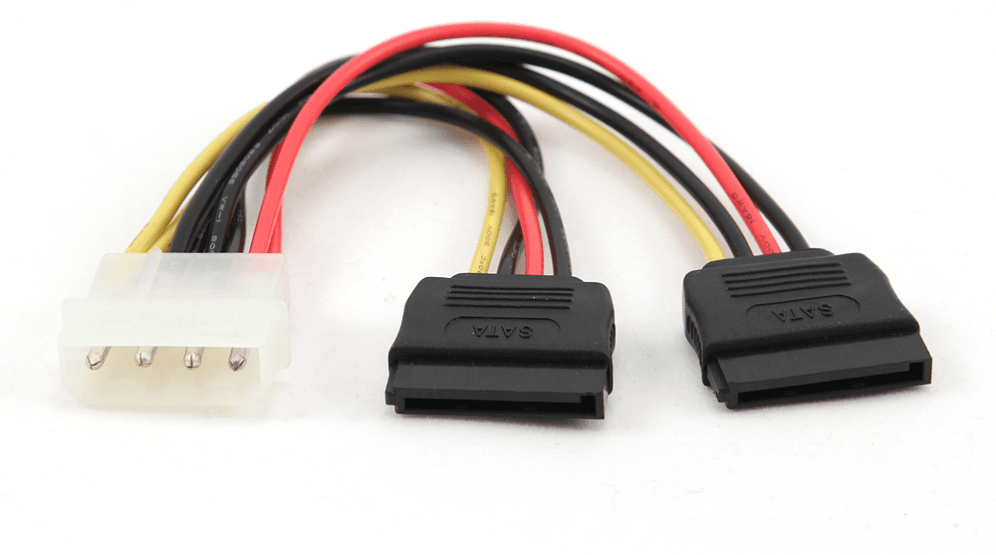 Gembird CC-SATA-PSY cable de SATA 0,15 m