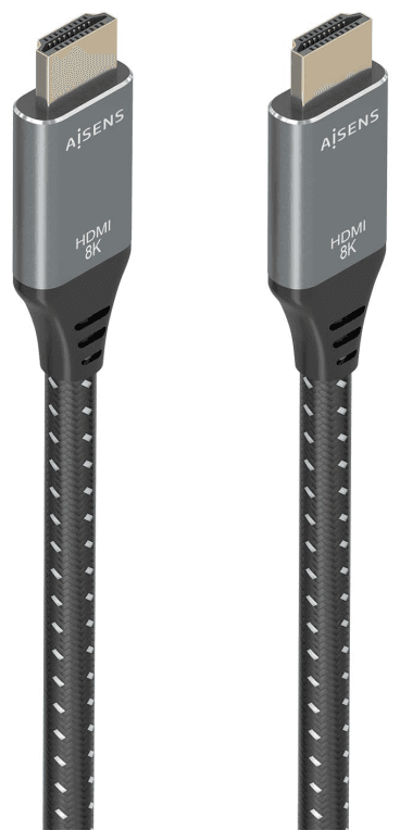 AISENS A150-0876 cable HDMI 5 m HDMI tipo A (Estándar) Negro, Gris