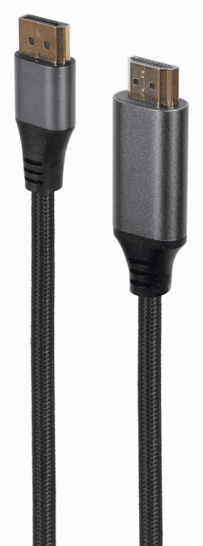 Gembird CC-DP-HDMI-4K-6 adaptador de cable de vídeo 1,8 m DisplayPort HDMI tipo A (Estándar) Negro