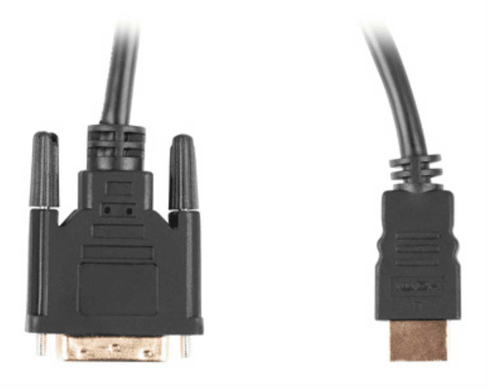 Lanberg CA-HDDV-20CU-0030-BK adaptador de cable de vídeo 3 m HDMI tipo A (Estándar) DVI-D Negro